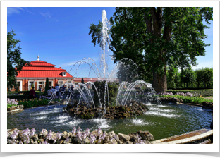 Lotus fountain.